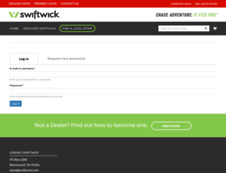 dealers.swiftwick.com screenshot