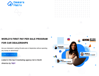 dealersmatrix.com screenshot