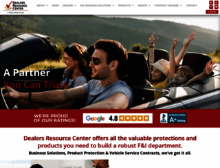 dealersresourcecenter.com screenshot