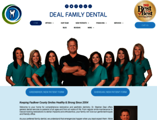 dealfamilydental.com screenshot
