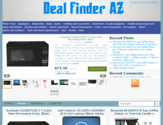 dealfinderaz.com screenshot