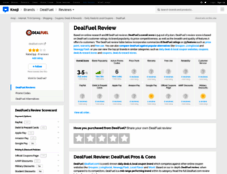 dealfuel.knoji.com screenshot