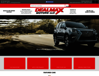 dealmaxmotors.com screenshot