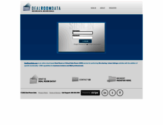 dealroomdata.com screenshot