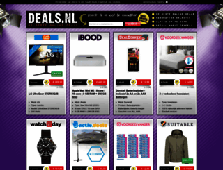 deals.nl screenshot