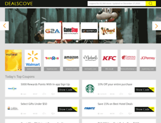 dealscove.com screenshot