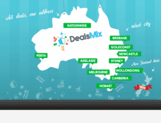 dealsmix.com.au screenshot