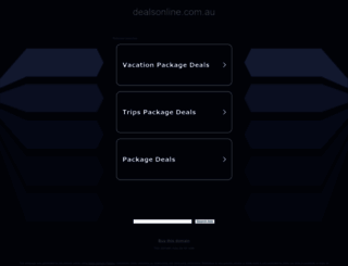 dealsonline.com.au screenshot