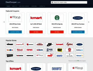 dealsooper.com screenshot