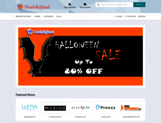 dealsrefund.com screenshot