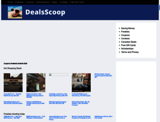 dealsscoop.com screenshot