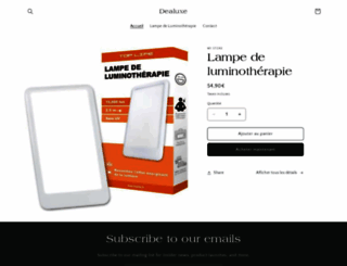 dealuxe.fr screenshot
