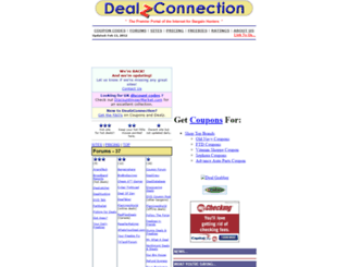 dealzconnection.com screenshot