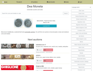 deamoneta.com screenshot