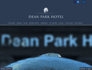 deanparkhotel.co.uk screenshot