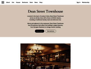 deanstreettownhouse.com screenshot