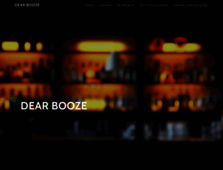 dearbooze.com screenshot