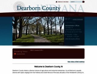 dearborncounty.org screenshot