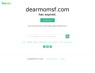 dearmomsf.com screenshot
