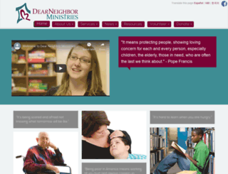 dearneighbor.org screenshot