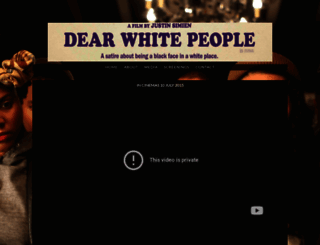 dearwhitepeoplemovie.co.uk screenshot