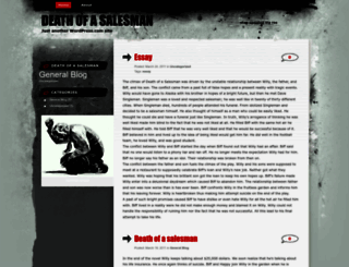 deathofasalesman1.wordpress.com screenshot
