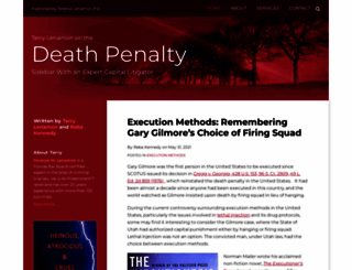 deathpenaltyblog.com screenshot
