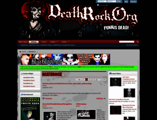 deathrock.org screenshot