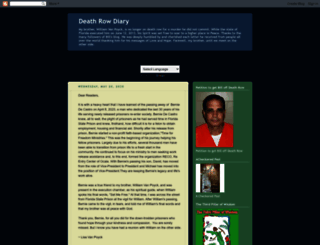 deathrowdiary.blogspot.com screenshot
