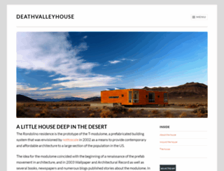 deathvalleyhouse.wordpress.com screenshot
