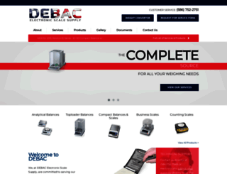 debacscales.com screenshot