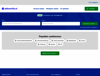 debanensite.nl screenshot