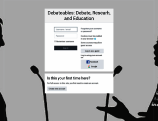 debateables.com screenshot