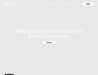 debatingeurope.eu screenshot