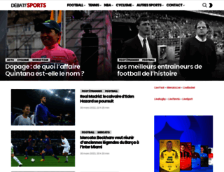 debats-sports.com screenshot