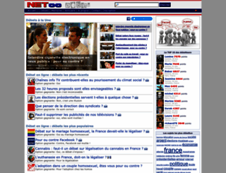 debats.netoo.net screenshot