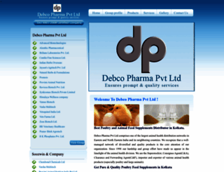 debcopharma.com screenshot