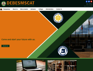 debesmscat.edu.ph screenshot