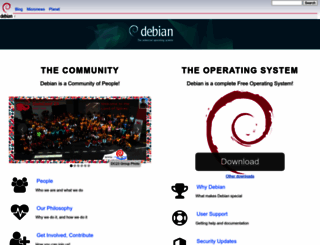 debian.net screenshot