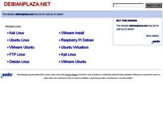 debianplaza.net screenshot