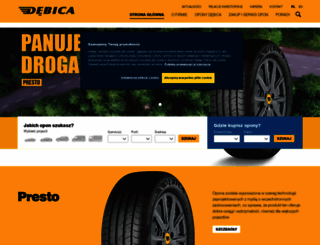 debica.com.pl screenshot