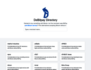 debitpay.directory screenshot
