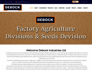 debockgroup.com screenshot