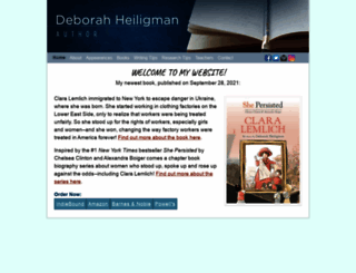 deborahheiligman.com screenshot