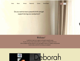 deborahvignau.com screenshot