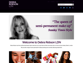 debrarobsonldn.co.uk screenshot