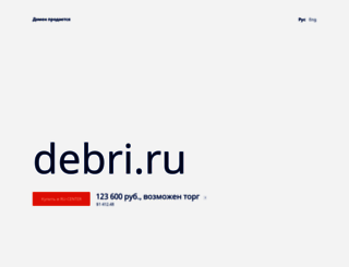 debri.ru screenshot