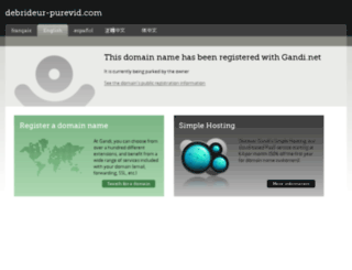 debrideur-purevid.com screenshot