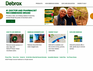debrox.com screenshot
