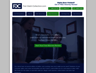 debt-collector-problems.com screenshot